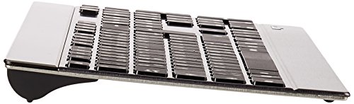 Rapoo E9270P Wireless Ultra-Slim Touch Tastatur (5 GHz, Multimedia-Schnelltasten, deutsches Layout) schwarz - 3