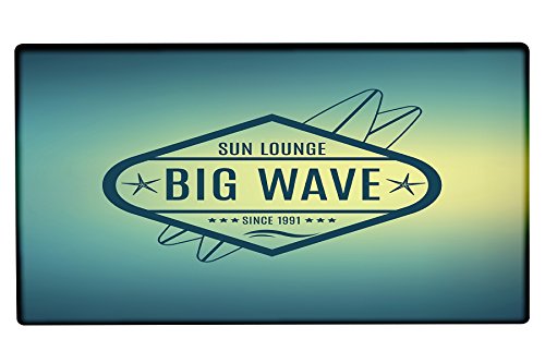 Preisvergleich Produktbild Fußmatte Abenteurer Big Wave bedruckt 99x55 cm