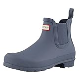  Hunter Original Back Adjustable Short Damen Kurzschaft Gummistiefel Gull Gray (39 EU)