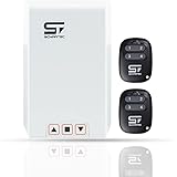 SCHARTEC Rolltorsteuerung Funk 230V mit Bedienfeld | Funksteuerung Rolltor | inkl. 2X Fernbedienung | Funktionen: AUF - Stop 