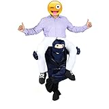 Unisex Christmas Party Carry Costumes Ride on Ninja Fancy Dress Outfit by YOU LOOK UGLY TODAY