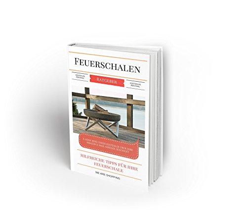 We Are Shopping – Feuerschale, Designer-Feuerschale mit Z-Edelstahlstandfuß in verschiedenen Größen (Super XXL 79) - 8