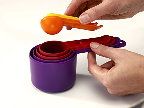 Joseph Joseph JJ40019 Messlöffel Set, 8-teilig, mehrfarbig - 2
