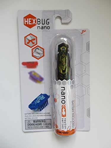 HEXBUG NANO MICRO ROBOTIC CREATURES BLACK AND YELLOW