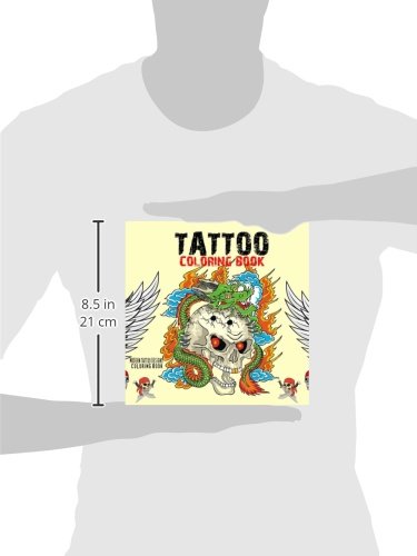 Tattoo Coloring Book: Modern Tattoo Designs Coloring Book