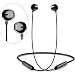 Produktbild FunCee kabellose Bluetooth 5.0 Kopfhörer In Ear Ohrhörer 7-9 Stunden Spielzeit, Rich Bass, Sport kopfhörer Joggen/Laufen, drahtlose Kopfhörer mit Mikrofon für iPhone Android Schwarz