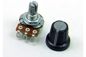 POPESQ® - 1 pz. x Potenziometro con Manopola 50K Lineare Cavo / 1 PCS. x Potentiometer with cap 50K Linear Cable #A2080