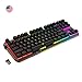 Price comparison product image DREVO BladeMaster PRO 87K Mechanical Gaming Keyboard US Layout 2.4G Wireless/Bluetooth 4.0/ USB Wired RGB Cherry MX RGB Silent Red Switch