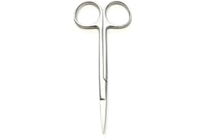 H2GEAR Nurses Sharp Fine Scissors Ideal for First Aid Trauma EMT Paramedics Doctors – HQ Steel – 4.5” (4.5")
