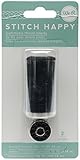 Rosca: 91, 44nbsp; m We R Memory Keepers Hilo Negro Stitch Happy, Talla única