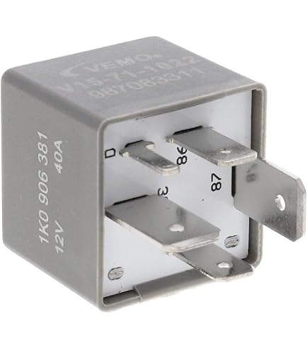 Relais Authentique Audi 8J TT R8 – 5, 6 Ou 7 Terminaux, Tungstène Original