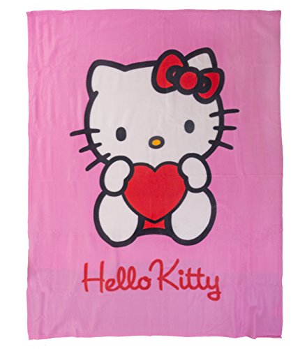 Hello Kitty Polaren Fleecedecke Rosa - 2