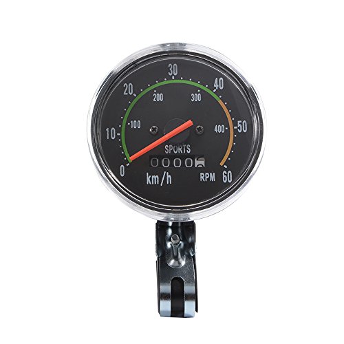 XCSOURCE Odomètre Chronomètre Etanche Vélos Bicyclette Vélo Classique Mécanique Tachymètre Horloge CS341