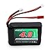 Produktbild LouiseEvel215 7.4V 8C 4000mAh RC Sender Akku wiederaufladbarer Sender Lipo Akku für Spektrum DX9 DX8 DX7 DX6E Sender