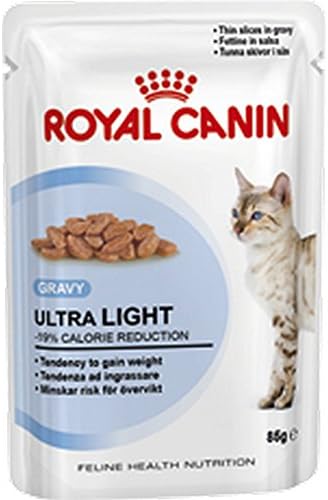 ROYAL CANIN Feline Health Nutrition Ultra Light Portion Bag in Sauce 85 g