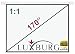 Produktbild Luxburg Beamer Leinwand 300x300 cm (Diagonale ca. 170" inch Zoll / 432 cm) Full HD 3D Rollo Leinwand zur Deckenmontage/Wandmontage, mattweißes Leinwandtuch mit Glasfaser, überabeitetes Modell 2015