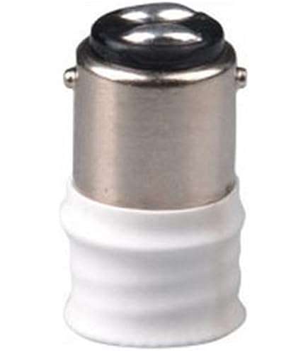 Luminosa Adapter 2 Stück – Von E14 Auf B22, Für LED, Halogen & Edison Lampen, CE-zertifiziert