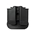 Produktbild IMI Defense Z2050 Doppelmagazintasche verstellbar drehbar drehung Double Magazine Polymer Pouch für Heckler und Koch H&K USP .45 and H&K 45C, Sig Sauer P250 .45 ACP, Sig Sauer P227, Taurus .45 ACP 24/7 OSS, 1911 .45 double stack magazine