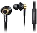 Produktbild Philips TX2BK/00 Kopfhörer mit Mikrofon und Premium-Treiber (ovale Schallröhre, 3 Ohrkappentypen), In-Ear schwarz/gold