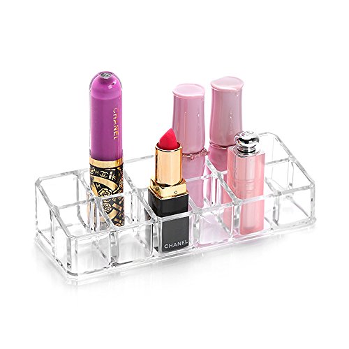 Preisvergleich Produktbild Lippenstifthalter für 12 Lippenstifte aus Acryl Kosmetikständer Aufbewahrungsbox Lippenstiftständer
