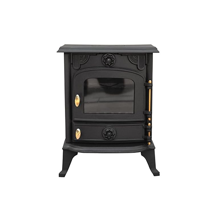 Lincsfire Saxilby JA013 6.5KW Multifuel Woodburning Stove Wood Burner