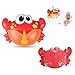 Produktbild Qwhome Krabbe Bubble Maker Automatische Auslauf Bubble Maschine Bad Dusche Kinder Spaß Spielzeug Jungen, Mädchen
