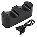 Produktbild Jasnyfall Black Dual Shock 4 Controller Ladestation Dock Ladegerät für Sony PS4