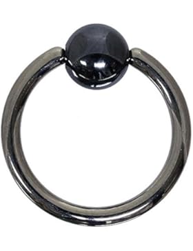 Klemmkugelring 2,0 mm aus Titan - Piercing BCR - Größenwahl