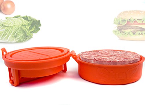 HOMETOOLS.EU – Profi Burger Presse – Hamburger Cheeseburger Beef Presse Patty Burger Presse Form – zwei Größen – verstellbar, geschirrspültauglisch - 3