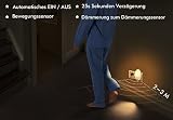 Emotionlite LED Nachtlicht mit Bewegungssensor und Dämmerungssensor Plug in Kinder Nachtlicht Sehr gut für Kinderschlafzimmer Badezimmer Flur Treppenaufgang Korridor Einbauschrank oder ein dunkles Zimmer Warmesweißes 2700K - 4