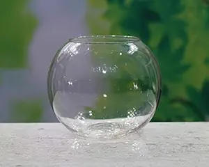 Urmila Enterprises Fish Bowl W/C/Glass Pot/DDECORative Bowl/Aquarium Bowl/Fish Pot 10