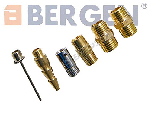 BERGEN Umfassende 17 Pc Kompressoren-Zubehör Air Line BER8752 Kit - 3