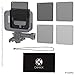 Produktbild CamKix® kompatibles ND Filter-Pack für GoPro Hero 5-4 Neutraldichtefilter (ND2/ND4/ND8/ND16) - Perfekt für Luftaufnahmen mit der GoPro Karma/andere Drohnen - Nicht für Wasserdichte Gehäuse geeignet