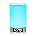 Produktbild LAGUTE Wake-Up Light RGB Lichtwecker Bluetooth Lautsprecher Farbwechsel Lampe Nachttischlampe Touch Control Lampe RGB& LED Kinder Nachtlicht Modus, Musik Stimmungslicht Tischlampe, Zeituhr
