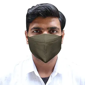 HACER ORURM29 Unisex Reusable Face Mask Multilayer Washable Stretchable Breathable Protective Nose Mouth Cover for Men & Women (1 Pc)