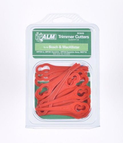 ALM MacAllister Recharge Lidl Florabest Plastic Trimmer Blades BQ026 Pack of 20 ALM MacAllister Recharge Lidl Florabest Plastic Trimmer Blades BQ026 Pack of 20
