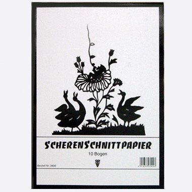Scherenschnittpapier Heft A3