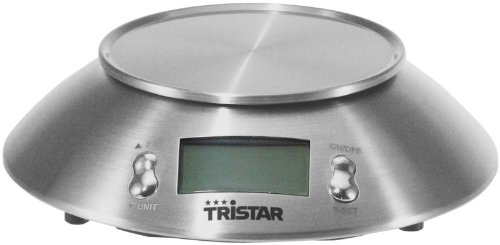 Edelstahl-Küchenwaage mit 2,5L. Schale, wiegt bis zu 5Kg., mit Timerfuntkion (leichte Reinigung) - 3