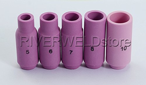 WIG Spannhülsengehäuse WIG Zurück Cap und 2% Thorium WIG Wolfram Elektroden Kit für DB SR WP 17 18 26 WIG-Schweißbrenner 22pcs - 2