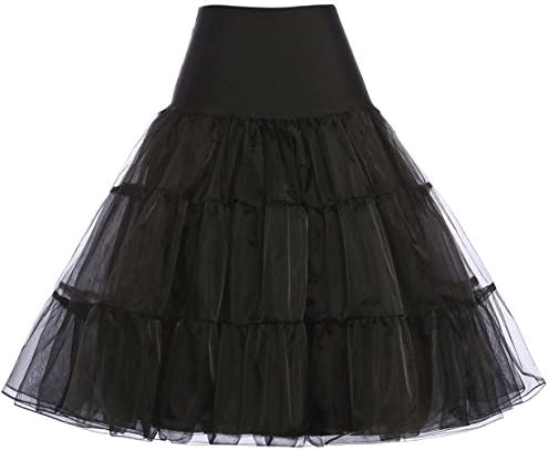 Women's Retro Dress Vintage Dress Crinoline Petticoat Underskirt Size S KK631-1