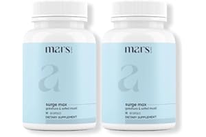 mars by GHC Surge Max Natural Ashwagandha Capsules & Pure Himalayan Shilajit Resin: Powered with Goksura & Safed Musli (60N) - Pack of 2 | Supports Overall Well-Being | Good Health Company