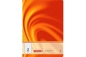 TEXTIMO Schulheft/Schreibheft Vivendi Edition mit Kontrastlineatur (Lineatur 2 (2. Schuljahr) - Din A4 / 16 Blatt) PREMIUM QUALITÄT