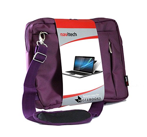 Navitech Lila prime Case / Cover Trage Tasche für das Microsoft Surface Pro 4