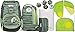 Produktbild Ergobag Pack Super NinBär Schulrucksack-Set 6tlg + Sicherheitsset Grün