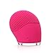 Benss Electric Facial Cleansing Brush and Anti Aging Device Ultrasonic Vibrating Face Cleansing Massager Waterproof Deep Exfoliator Makeup Rechargeable Face Massager Rose Red Advised Working Voltage 3.7V