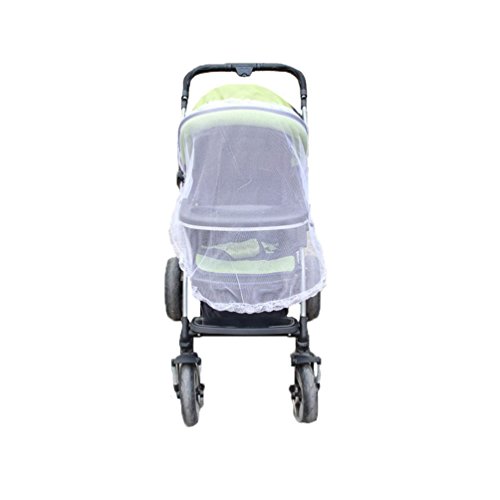 Baby Stroller Mosquito Net Infant Prams Pushchair Insect Nets White