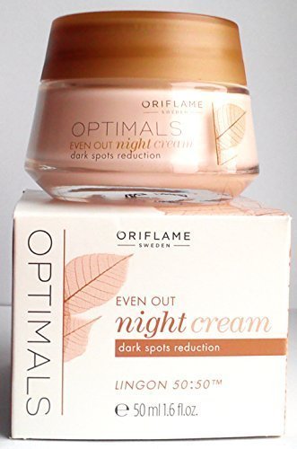 ORIFLAME Optimals Even Out Night Cream Dark Spot Reduction 50ml - 1.6oz Buy ORIFLAME Optimals Even Out Night Cream Dark Spot Reduction 50ml - 1.6oz from Amazon.in!