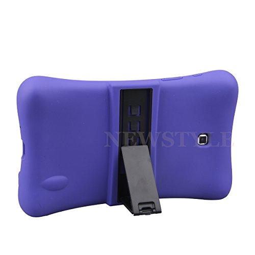 NEWSTYLE Samsung Galaxy Tab 4 7.0 Kinderfreundliche EVA Hülle Schutzhülle Tasche Case für Samsung Tab 4 SM-T230 / T231 / T235 (7 Zoll) – Voilett - 2
