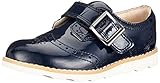  Clarks Mädchen Crown Pride Geschlossene Sandalen, Blau (Navy Patent), 22.5 EU