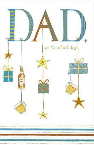 Happy Birthday Dad, Birthday Greetings Card
